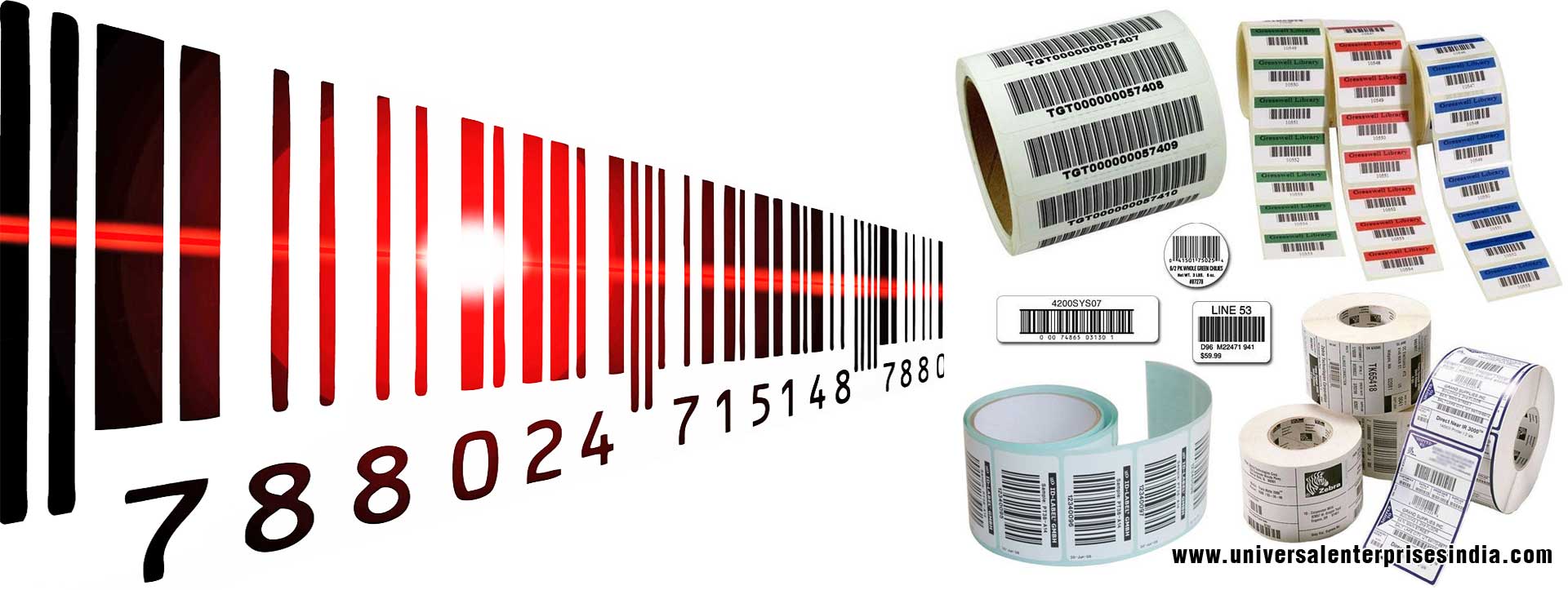 Barcode Labels Bar code Stickers Garment Barcode Auto Parts Barcodes manufacturers suppliers dealers in ludhiana Punjab India